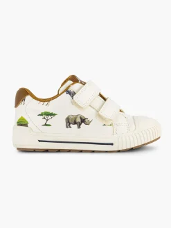 Vty Babyschoenen-Witte Sneaker Neushoorn