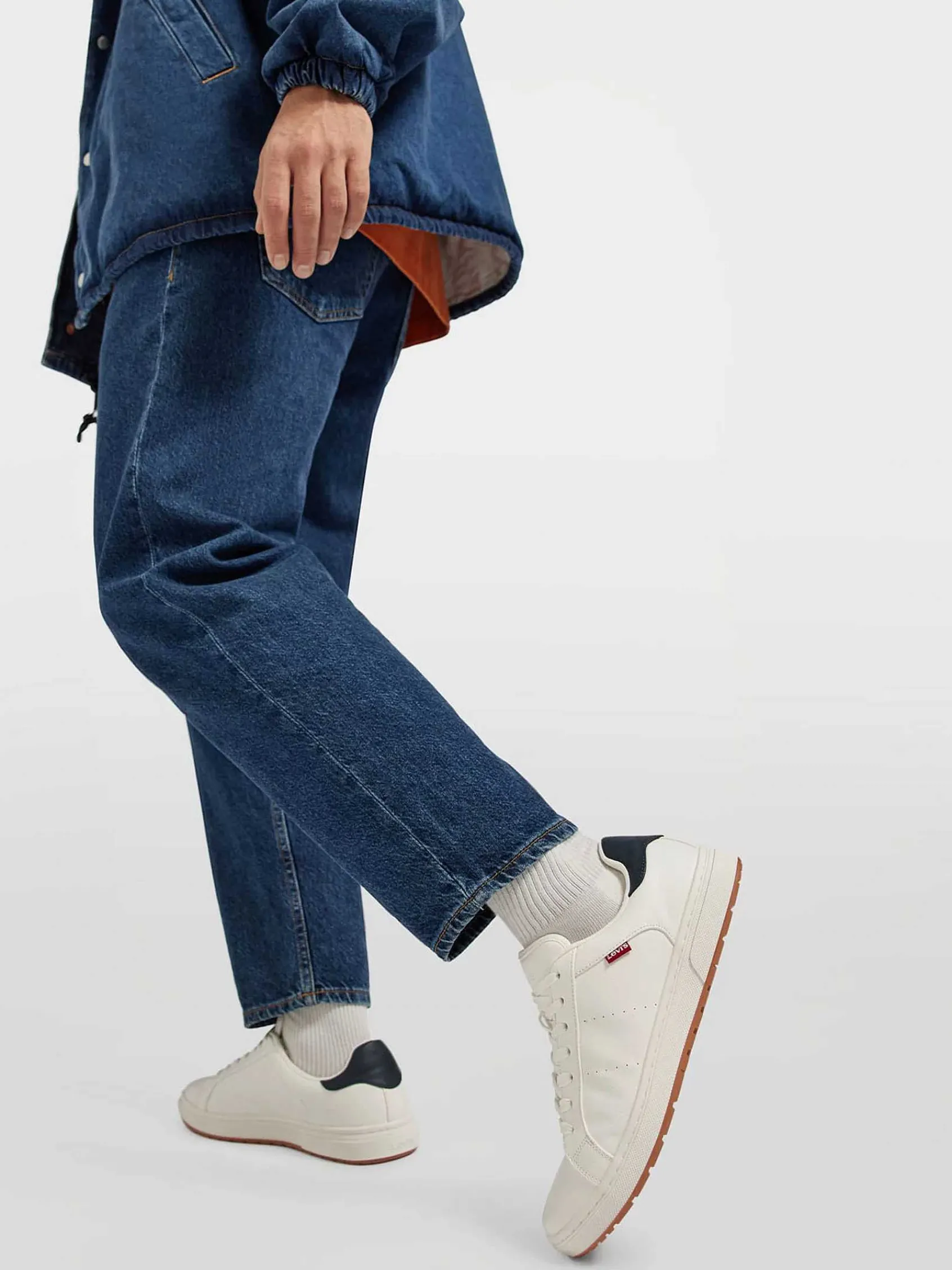 Levis Sneakers-Witte Sneaker Piper