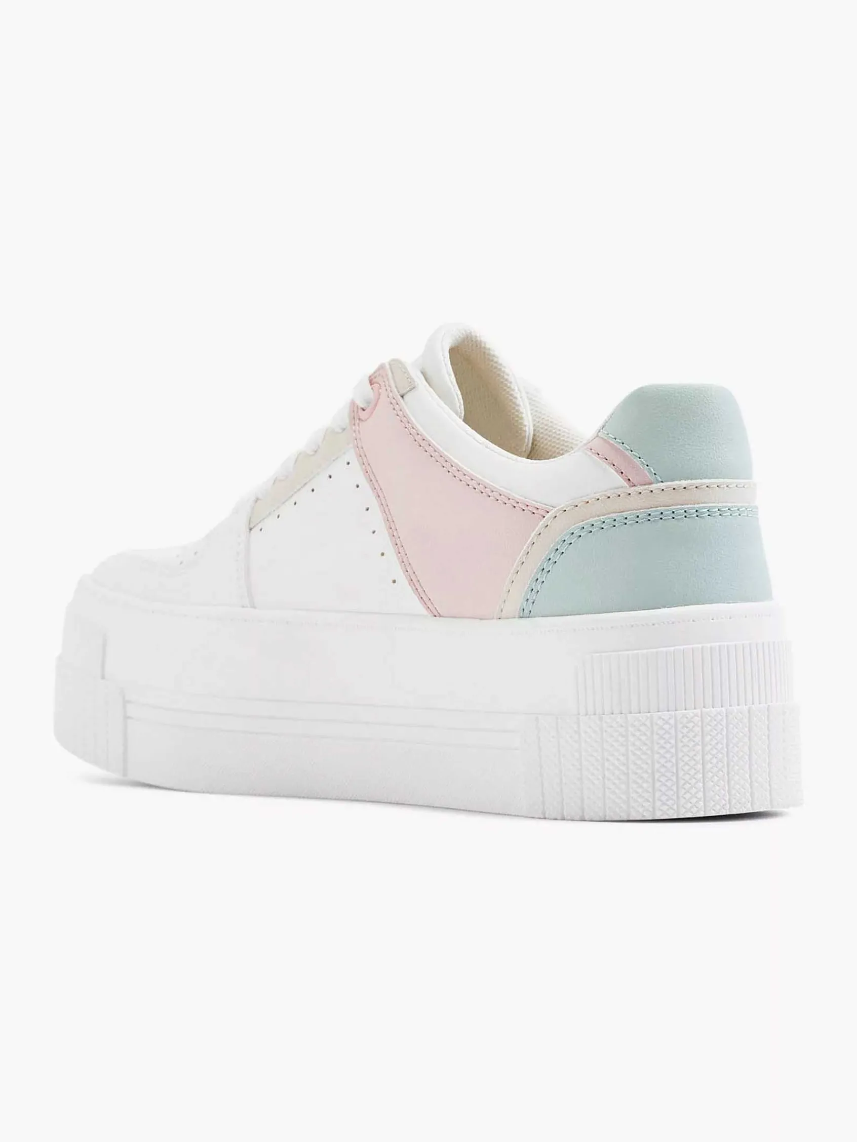 Graceland Sneakers-Witte Sneaker Platform