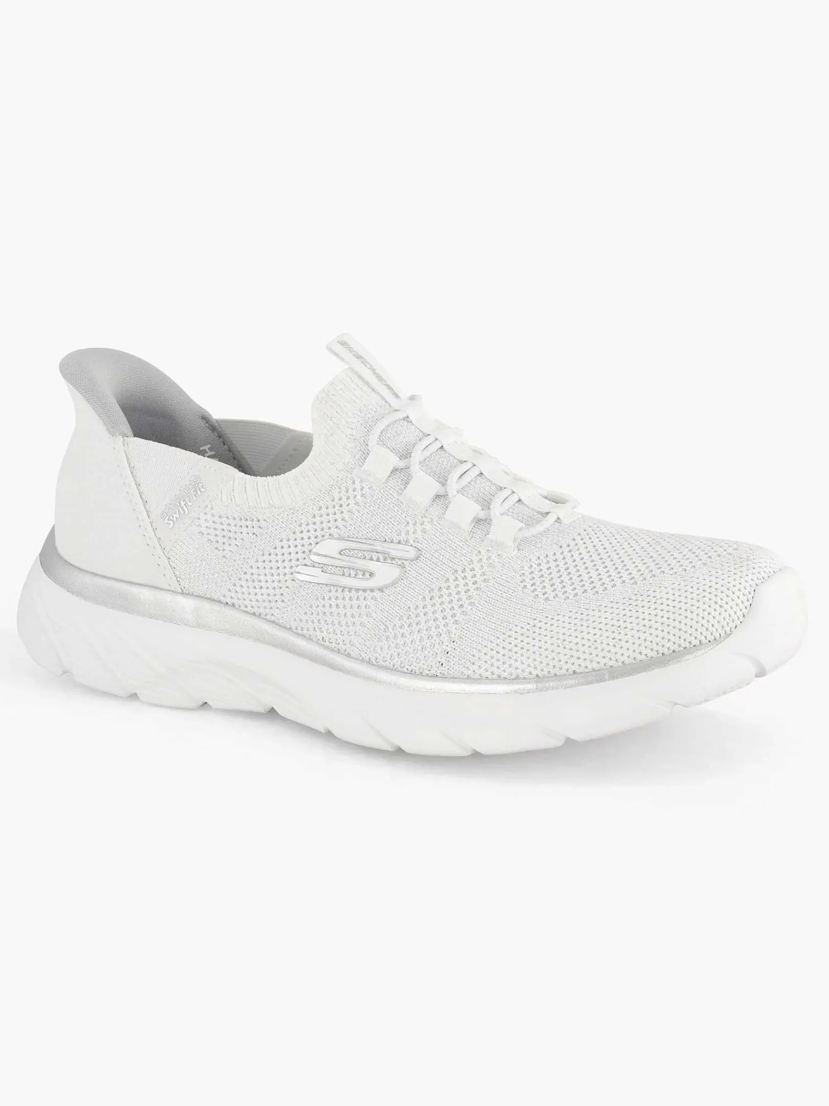 Skechers Sneakers-Witte Sneaker Swift Fit - Hands Free Sole Provider