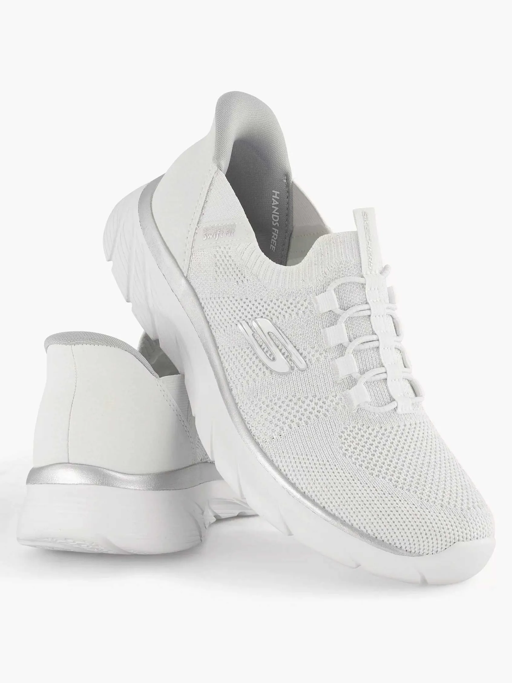 Skechers Sneakers-Witte Sneaker Swift Fit - Hands Free Sole Provider
