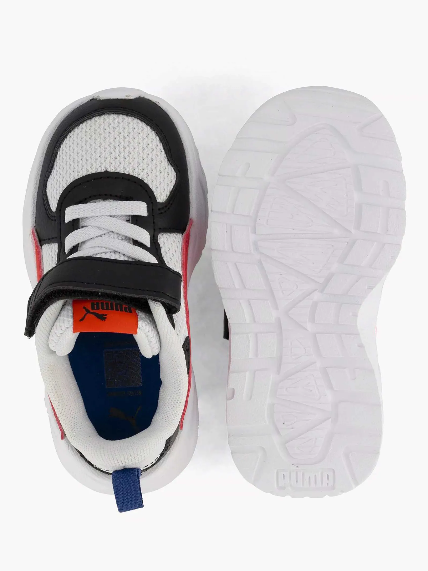 Puma Jongensschoenen-Witte Sneaker Trinity Lite Ac+ Inf