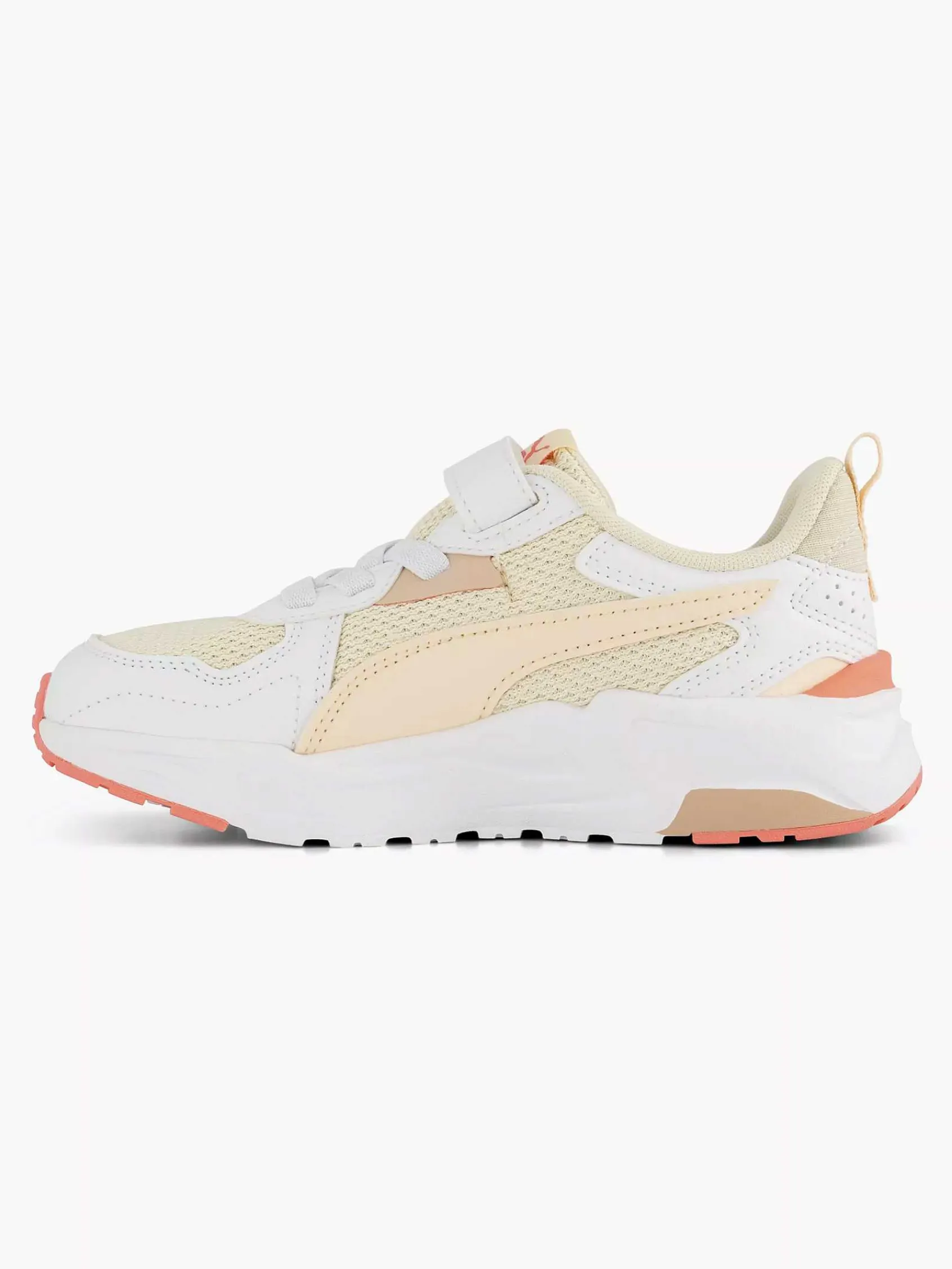 Puma Jongensschoenen-Witte Sneaker Trinity Lite Ac
