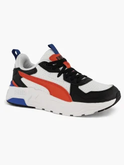 Puma Babyschoenen-Witte Sneaker Trinity Lite Jr