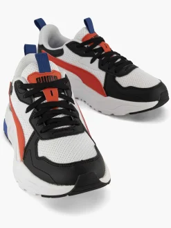 Puma Babyschoenen-Witte Sneaker Trinity Lite Jr