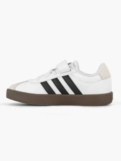 adidas Jongensschoenen-Witte Sneaker Vl Court 3.0 El C