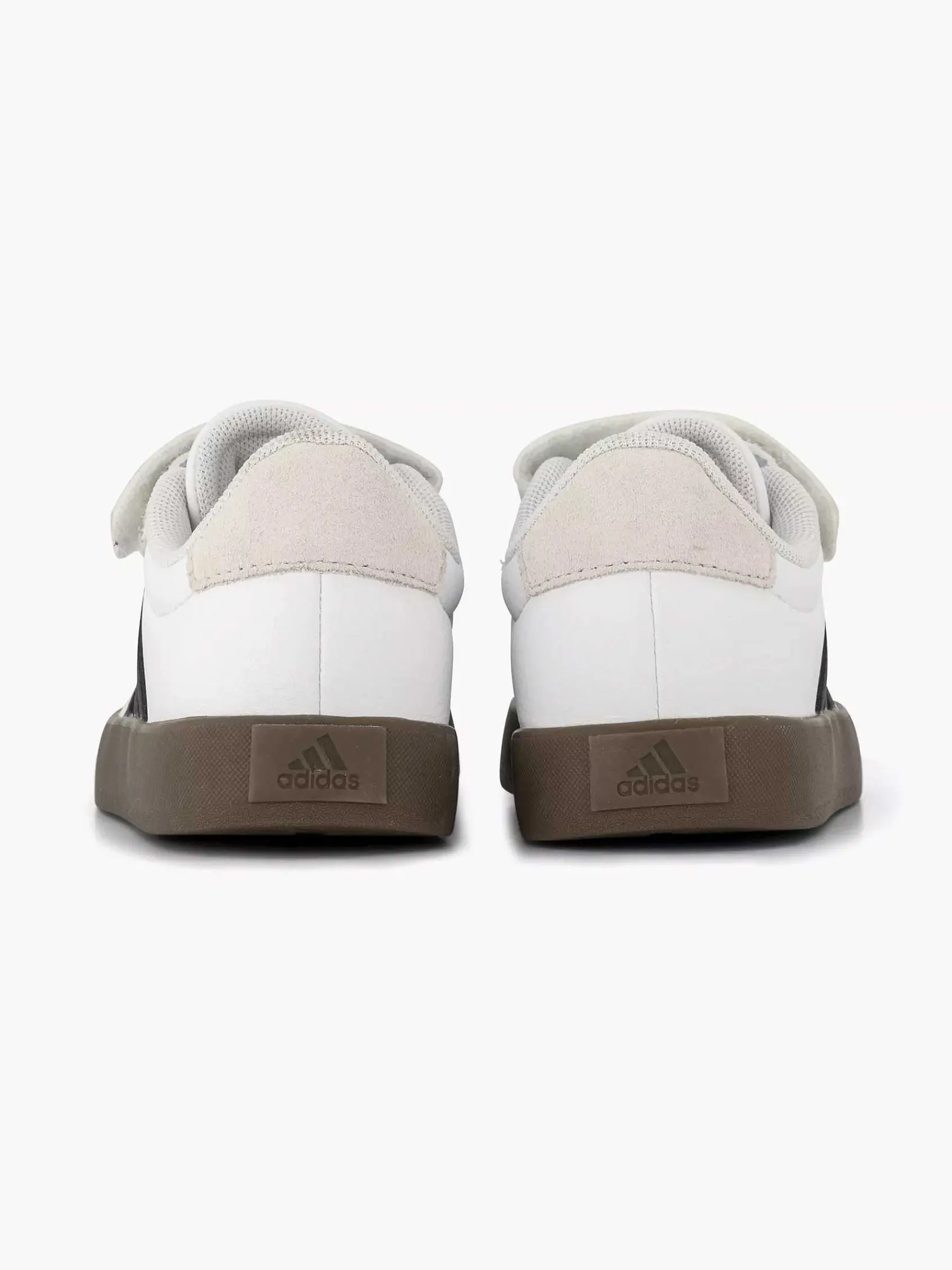 adidas Jongensschoenen-Witte Sneaker Vl Court 3.0 El C