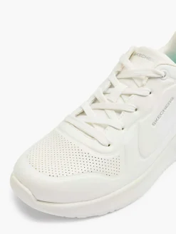 Skechers Sneakers-Witte Solitair - Perle