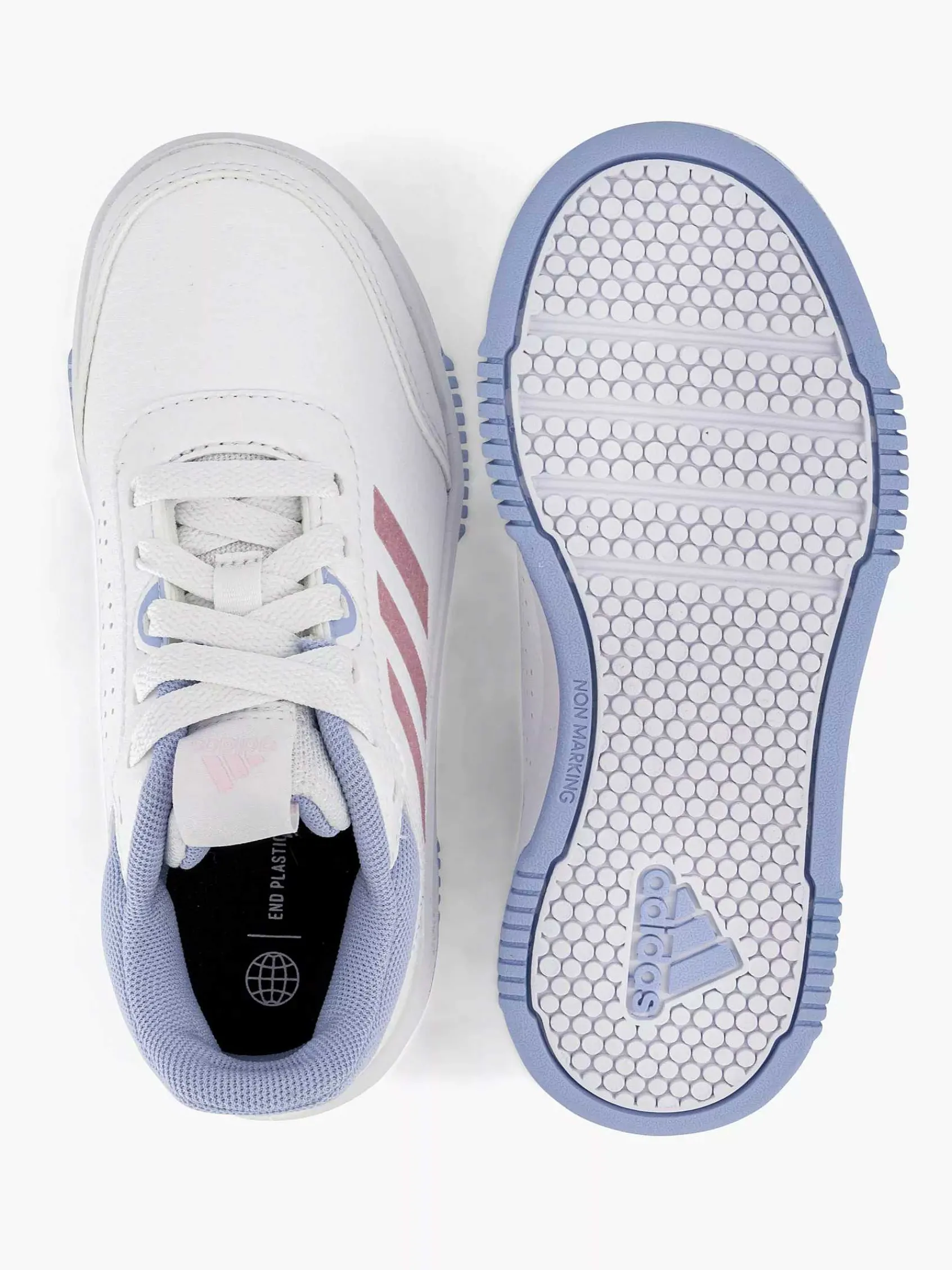 adidas Core Jongensschoenen-Witte Tensaur Sport 2.0 K