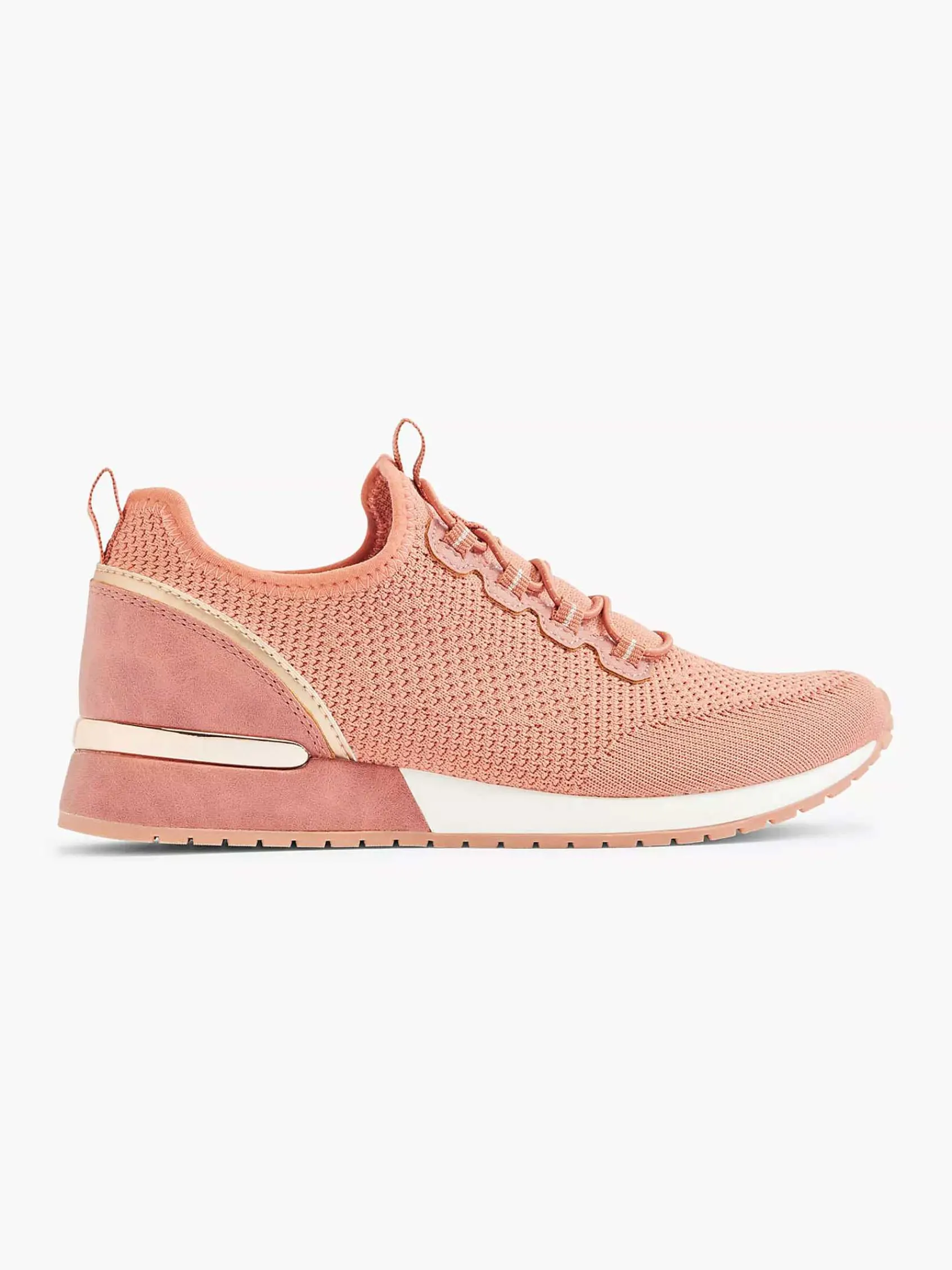 Venice Sneakers-Zalmkleurige Instapper