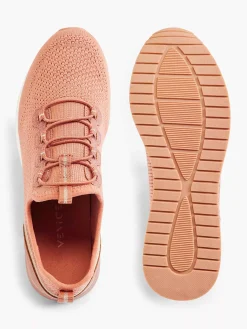 Venice Sneakers-Zalmkleurige Instapper