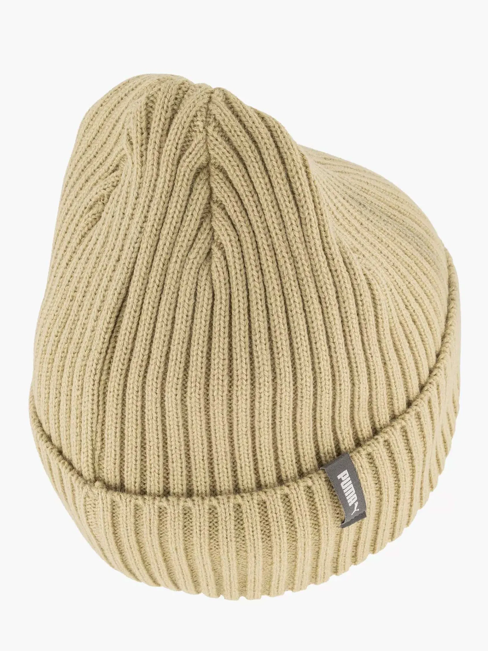 Puma Online Exclusive Accessoires-Zandkleurige Classic Cuff Beanie