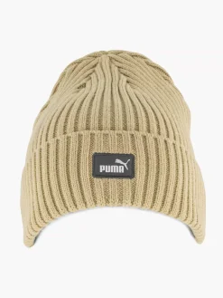 Puma Online Exclusive Accessoires-Zandkleurige Classic Cuff Beanie