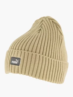 Puma Online Exclusive Accessoires-Zandkleurige Classic Cuff Beanie