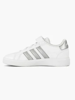 adidas Jongensschoenen-Zilveren Grand Court 2.0 El K