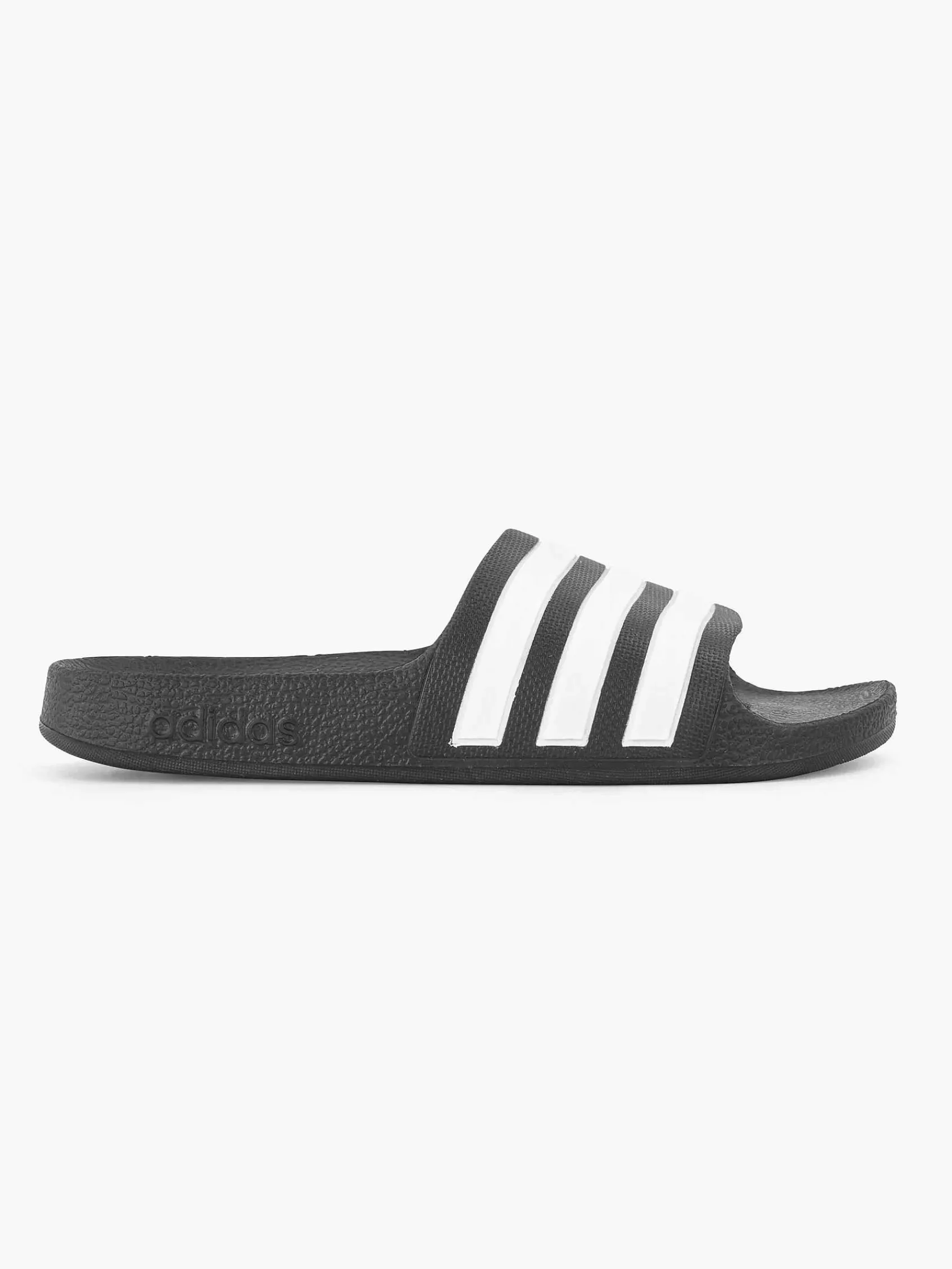 adidas Jongensschoenen-Zwarte Adilette Aqua K