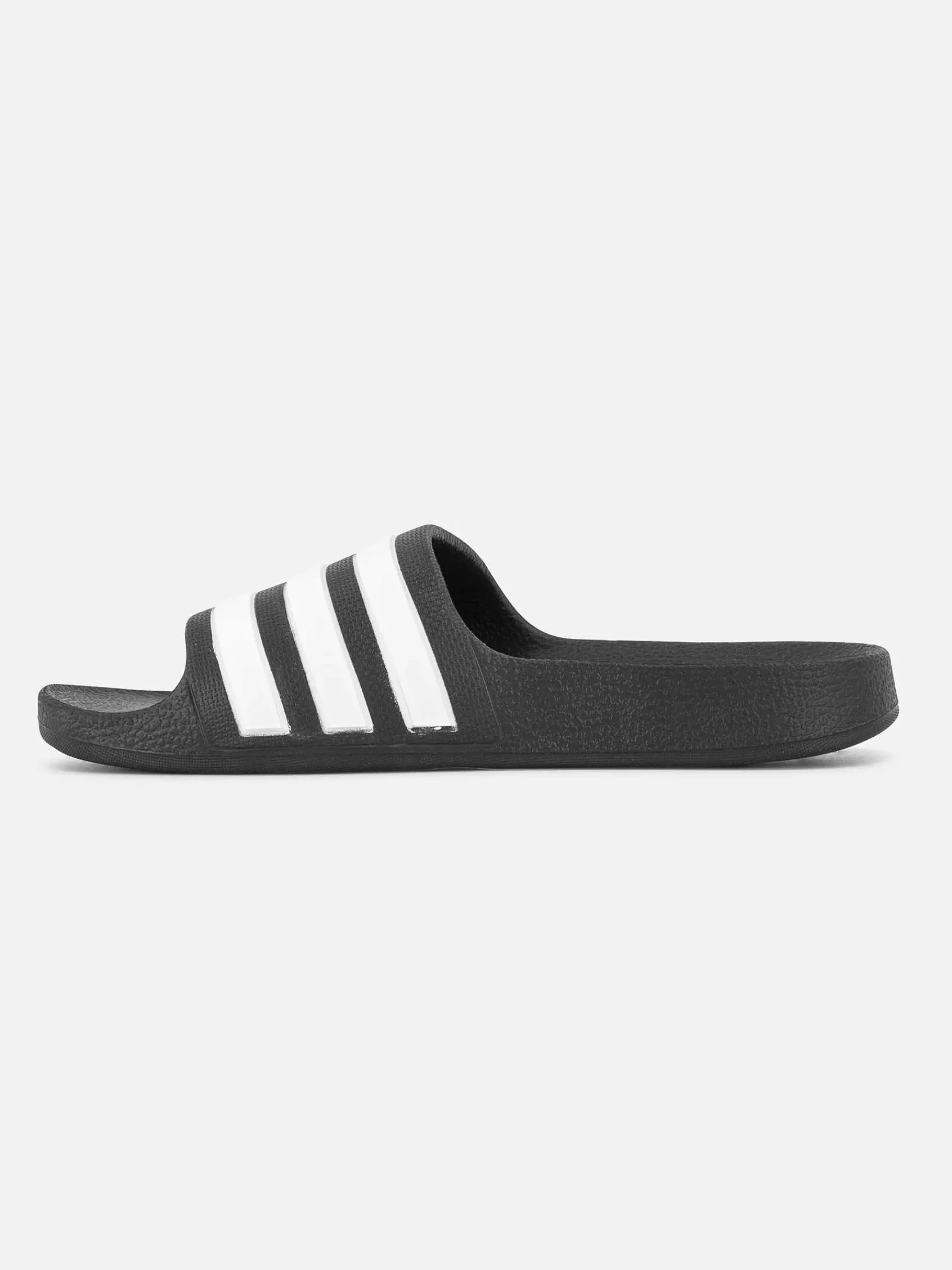adidas Jongensschoenen-Zwarte Adilette Aqua K