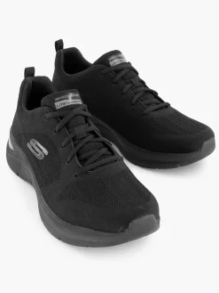 Skechers Sneakers-Zwarte Arch Comfort Deep Breath