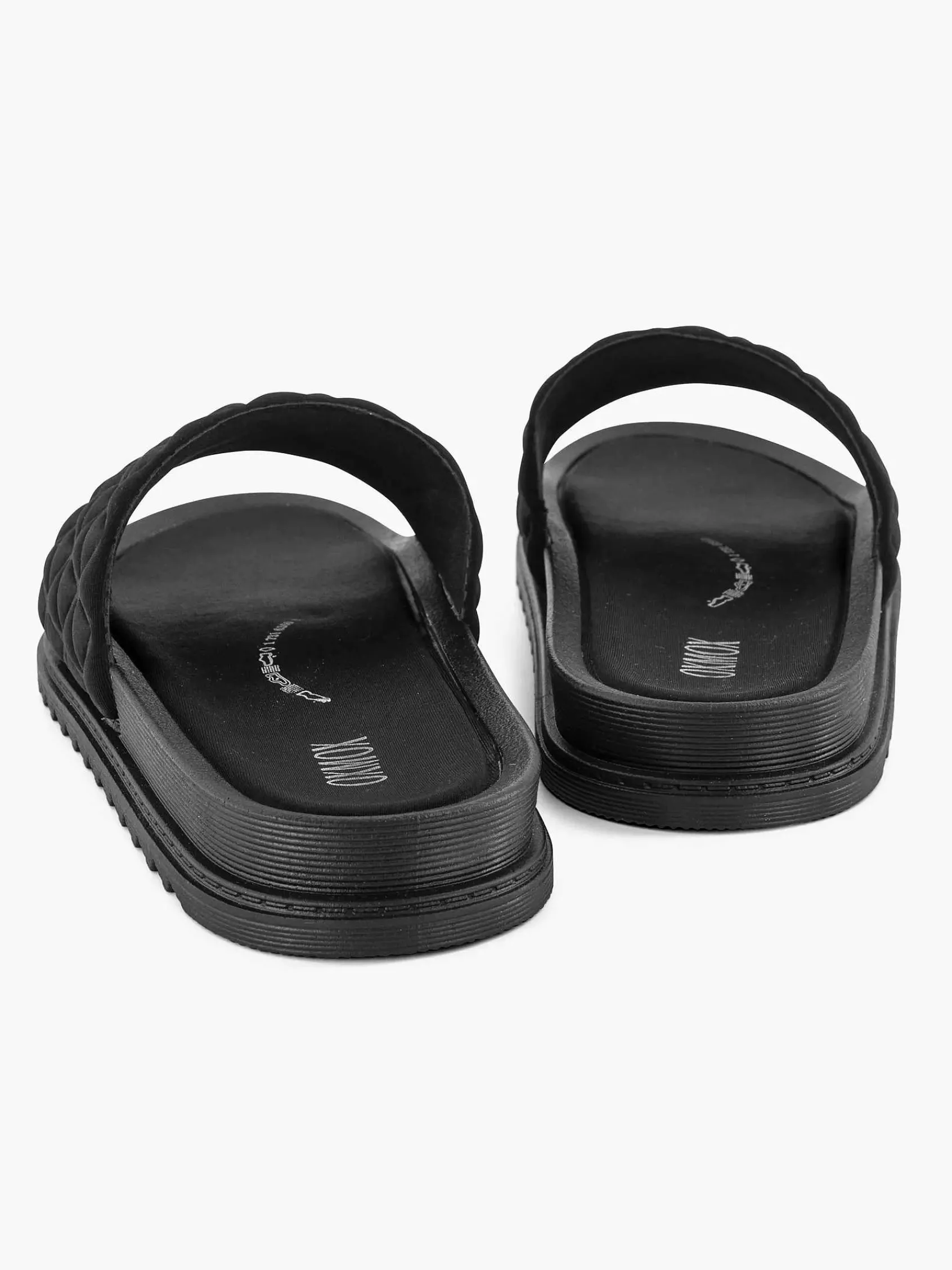 Oxmox Slippers-Zwarte Badslipper