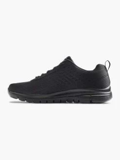 Skechers Sneakers-Zwarte Burns - Ahren