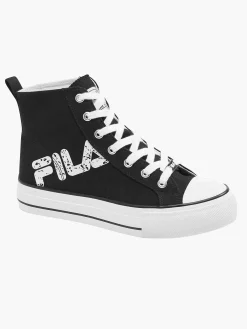 FILA Sneakers-Zwarte Canvas Hoge Sneaker