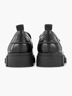 Graceland Instappers-Zwarte Chunky Loafer