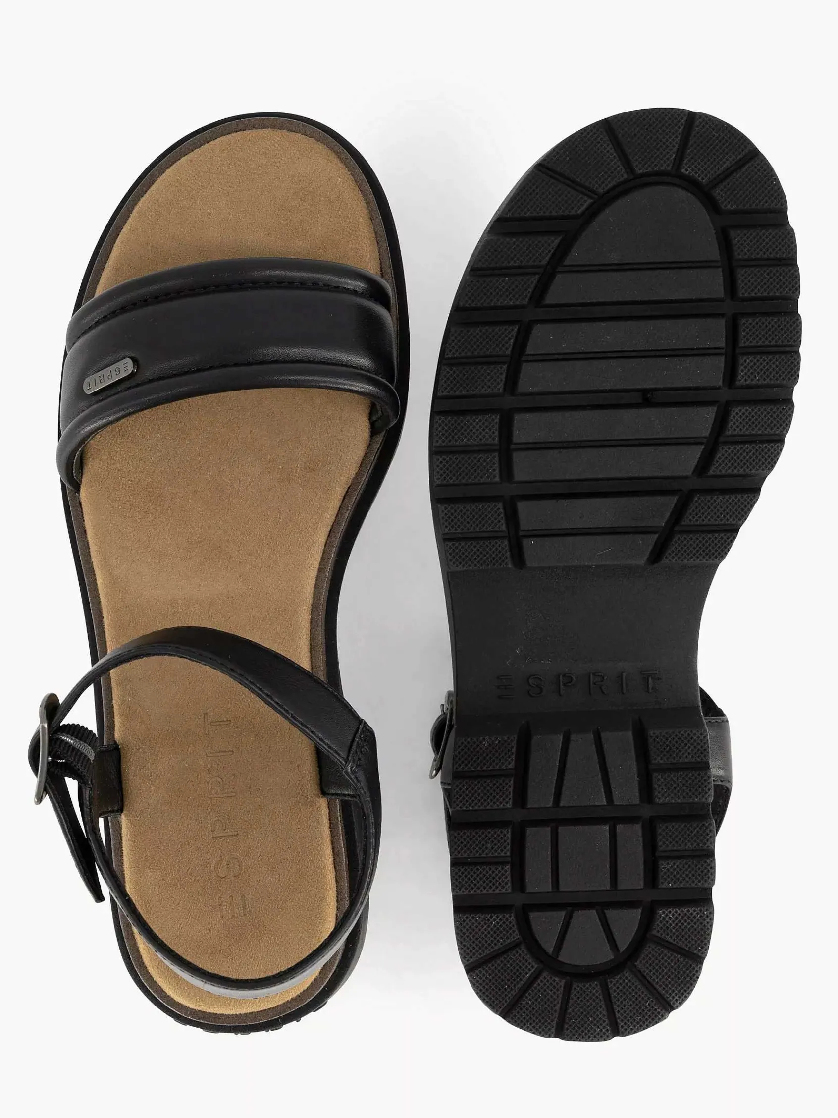 Esprit Sandalen-Zwarte Chunky Sandaal