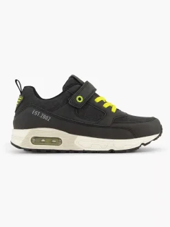 Vty Jongensschoenen-Zwarte Chunky Sneaker