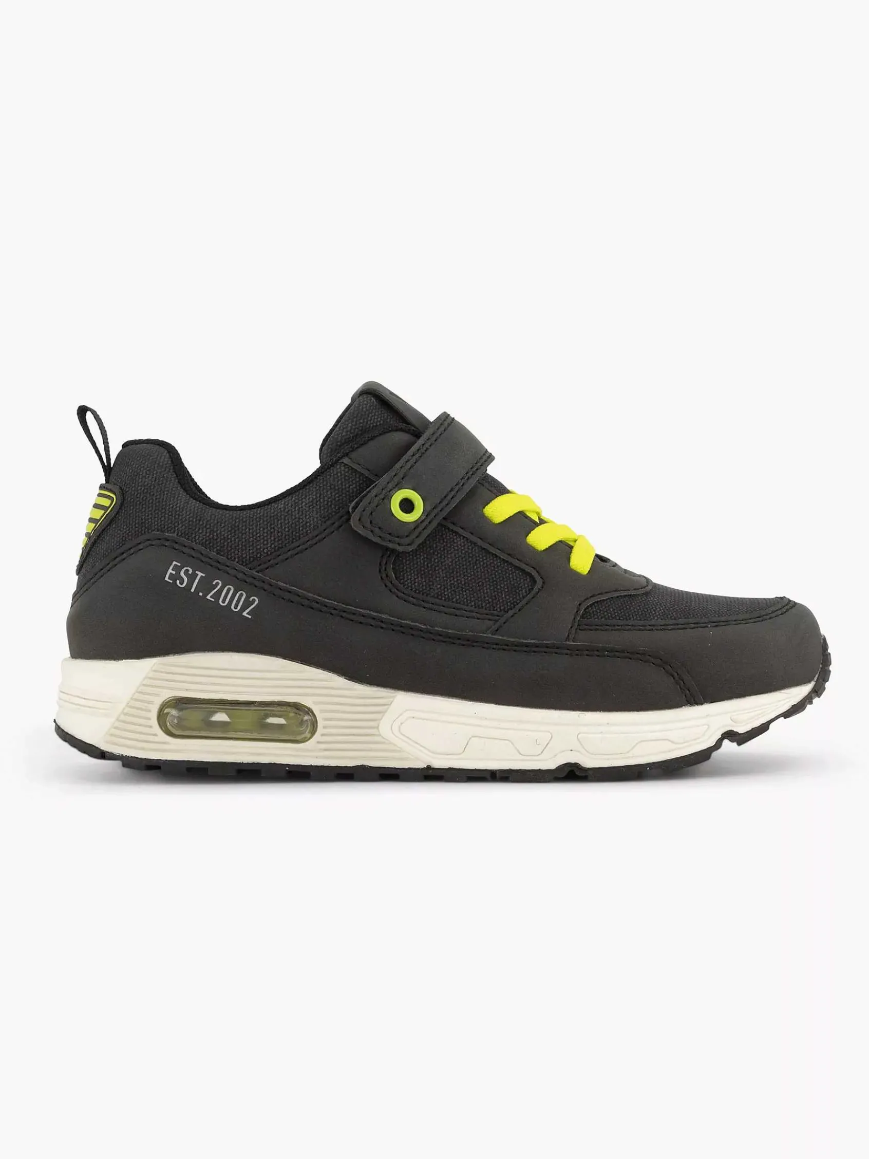 Vty Jongensschoenen-Zwarte Chunky Sneaker