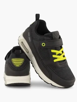 Vty Jongensschoenen-Zwarte Chunky Sneaker