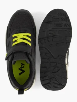 Vty Jongensschoenen-Zwarte Chunky Sneaker