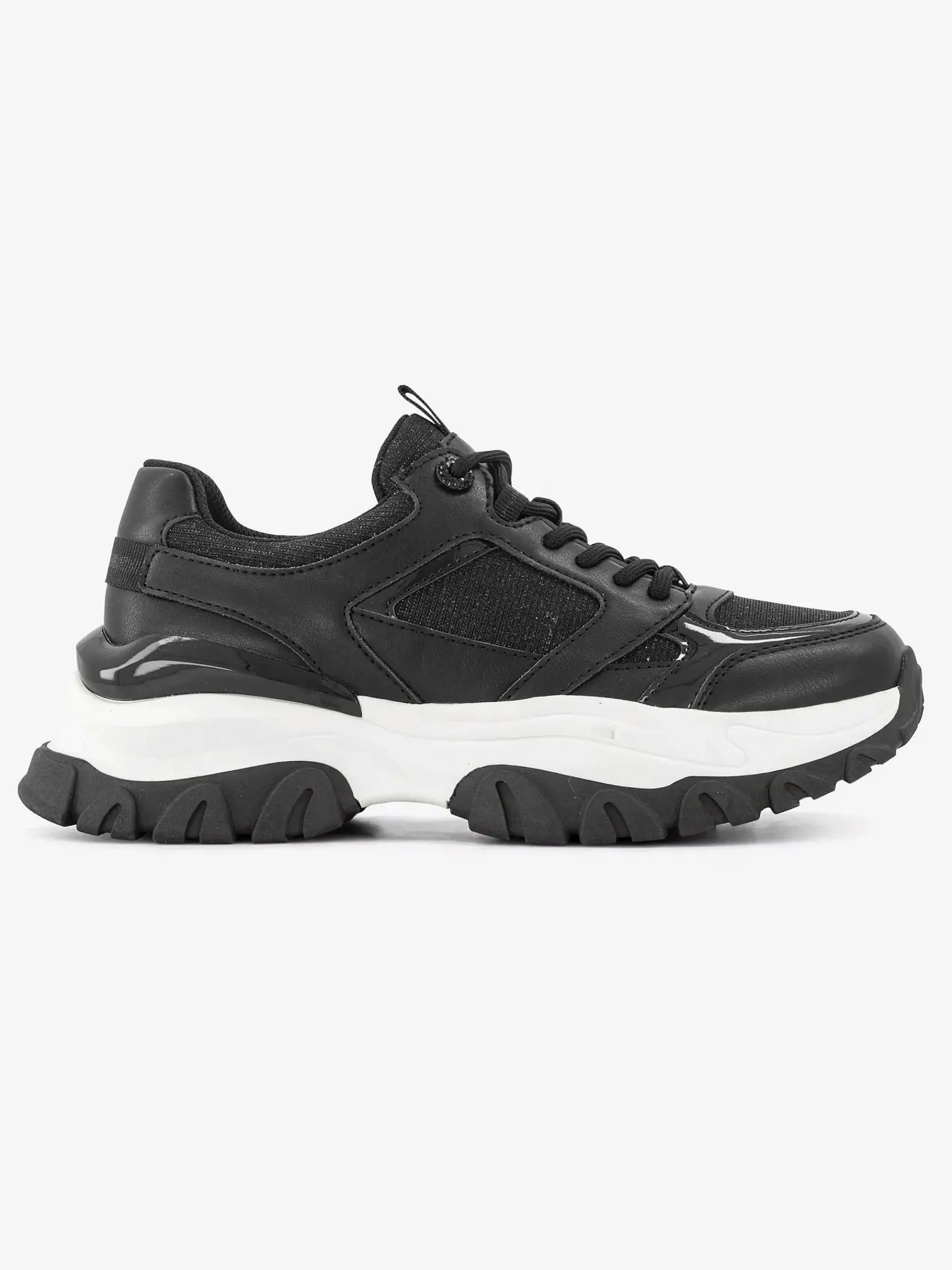 Oxmox Sneakers-Zwarte Chunky Sneaker