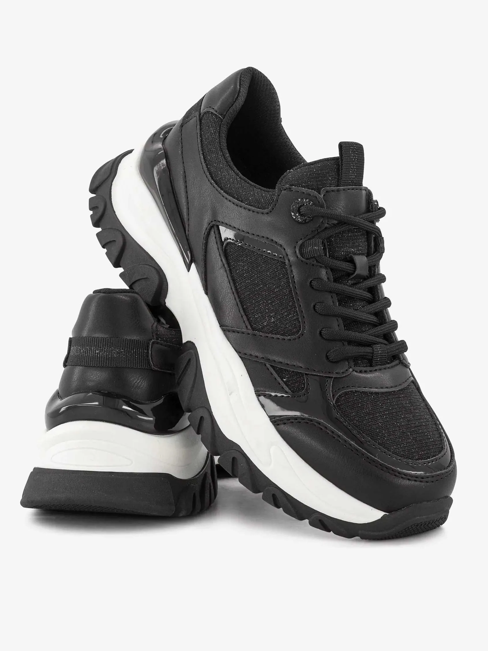 Oxmox Sneakers-Zwarte Chunky Sneaker