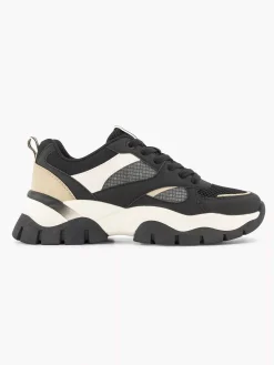 Oxmox Sneakers-Zwarte Chunky Sneaker