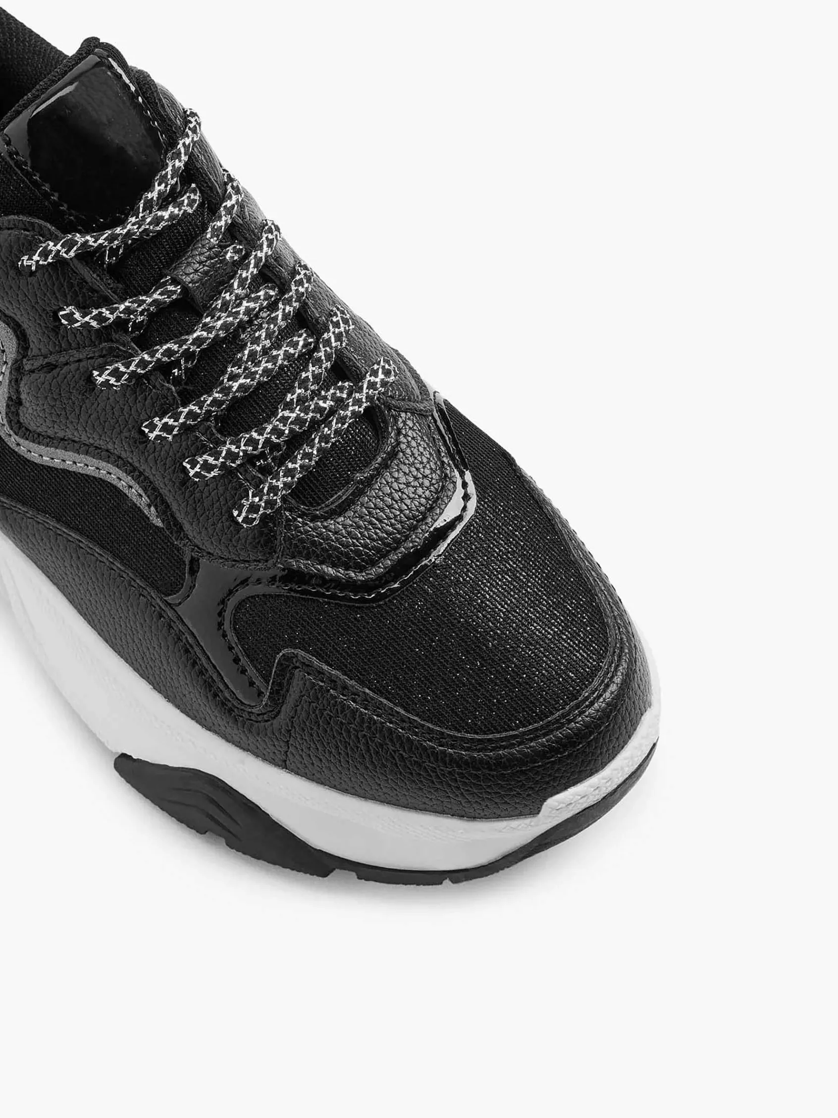 Oxmox Sneakers-Zwarte Chunky Sneaker