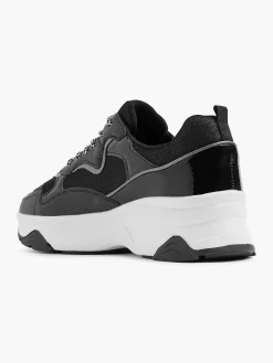 Oxmox Sneakers-Zwarte Chunky Sneaker