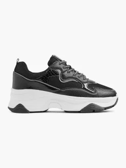 Oxmox Sneakers-Zwarte Chunky Sneaker