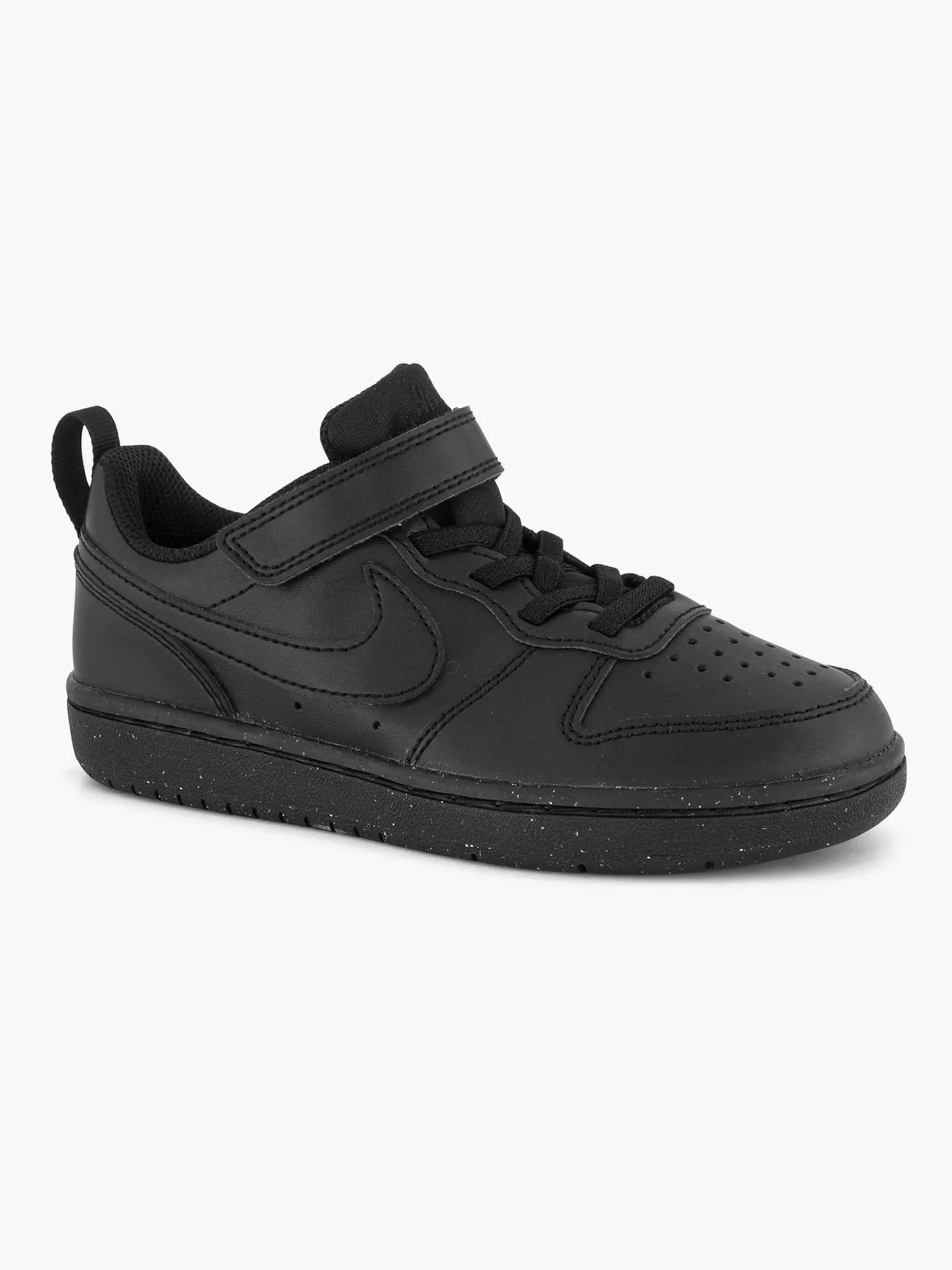 Nike Jongensschoenen-Zwarte Court Borough Low Recraft