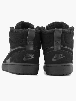 Nike Jongensschoenen-Zwarte Court Borough Mid 2