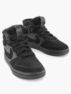Nike Babyschoenen-Zwarte Court Borough Mid 2