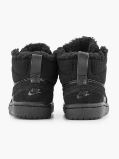Nike Babyschoenen-Zwarte Court Borough Mid 2