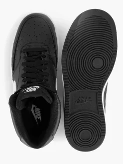 Nike Sneakers-Zwarte Court Vision Mid