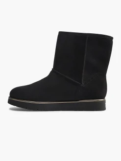 Esprit Enkellaarzen & Boots-Zwarte Enkelboot Gevoerd