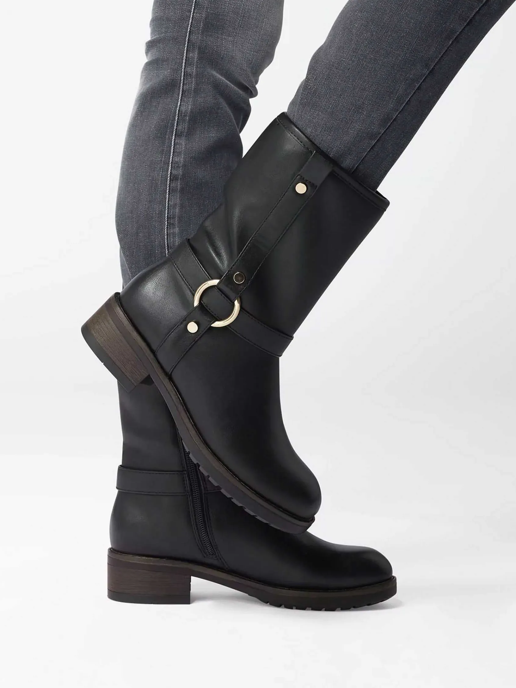 Graceland Enkellaarzen & Boots-Zwarte Enkellaars