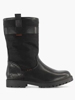 Landrover Enkellaarzen & Boots-Zwarte Enkellaars Gevoerd