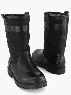Landrover Enkellaarzen & Boots-Zwarte Enkellaars Gevoerd