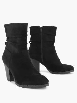 Graceland Enkellaarzen & Boots-Zwarte Enkellaars Hak