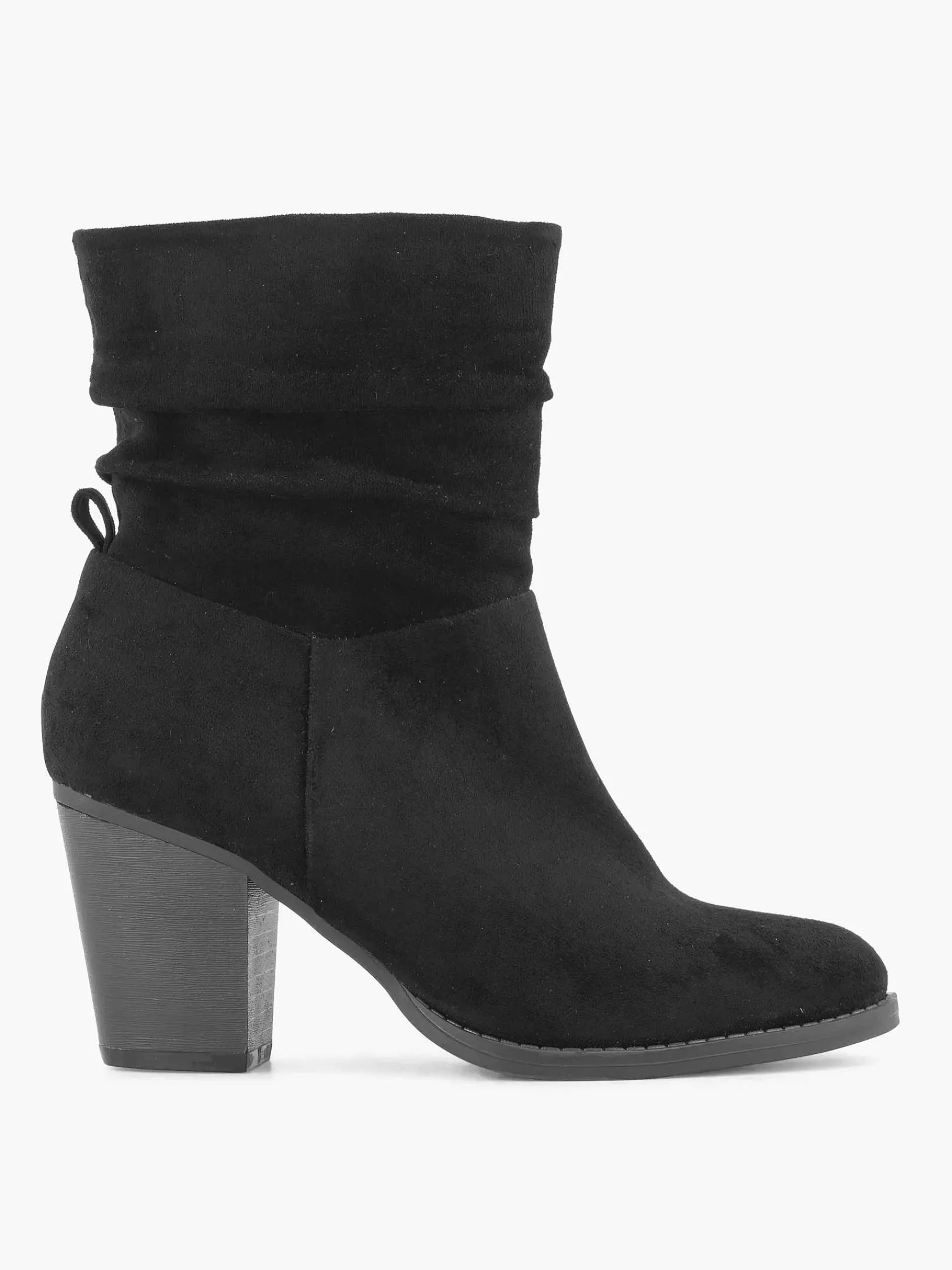 Graceland Enkellaarzen & Boots-Zwarte Enkellaars Hak