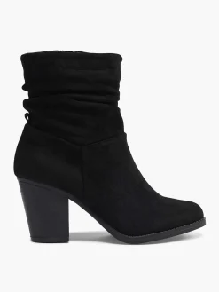 Graceland Enkellaarzen & Boots-Zwarte Enkellaars Hak