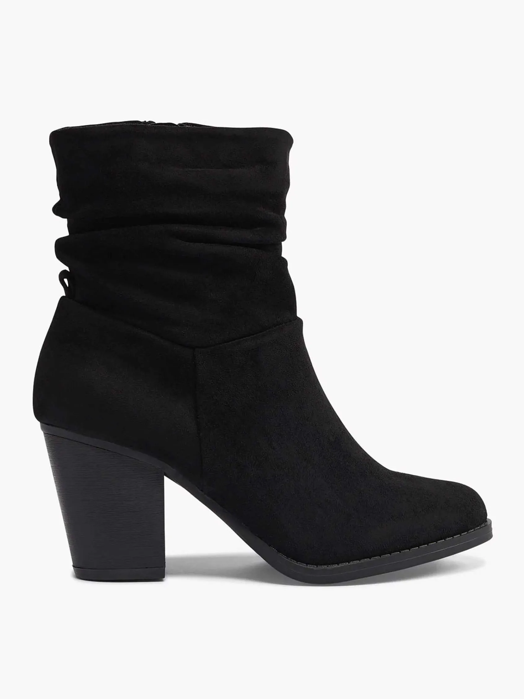 Graceland Enkellaarzen & Boots-Zwarte Enkellaars Hak